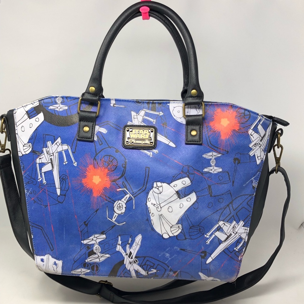 Loungefly x Star Wars Scribble Art Satchel